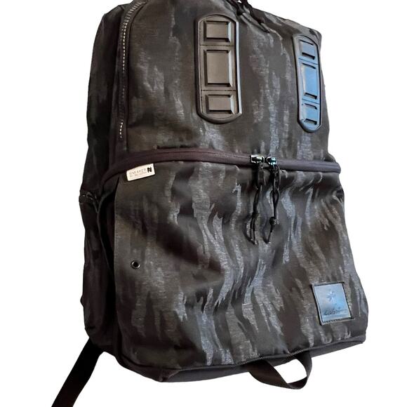 The Shrine Sneaker Daypack Backpack Black Camo Jacquard Laptop Storage - Picture 16 of 16